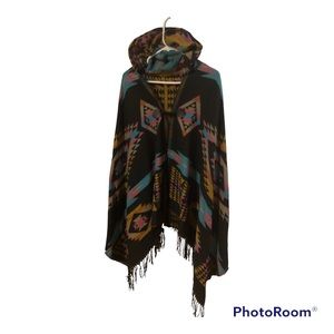 Mosaic Boho Poncho